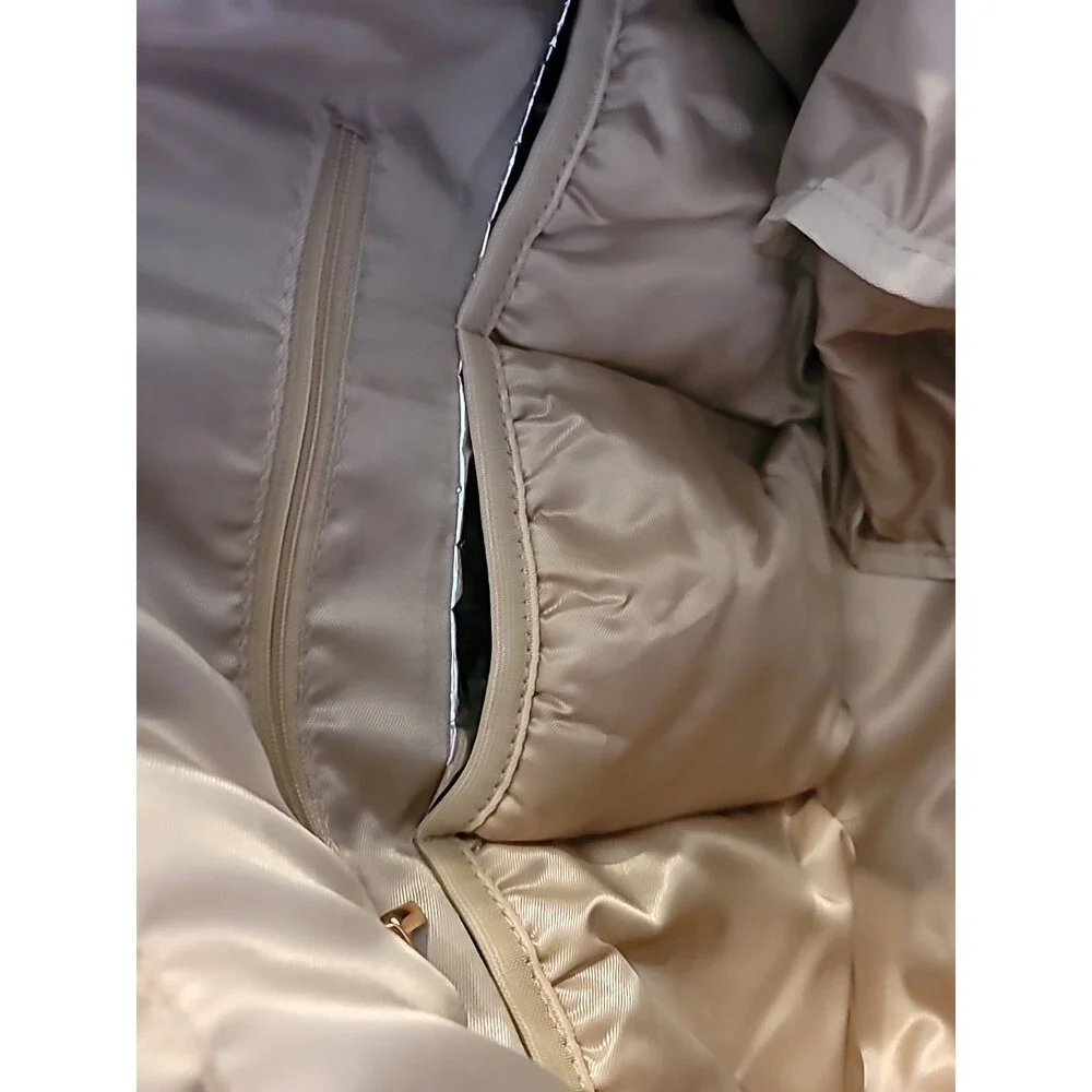 New Mommore Grey Diaper/Breast Pump Bag Insulated Pockets Changing Pad